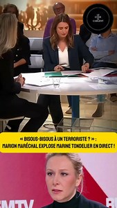 « Bisous-bisous à un terroriste ? » : Marion Maréchal explose Marine Tondelier en direct ! #MarionMaréchal #MarineTondelier #DébatPolitique #Polémique #ActualitéPolitique | Le code de l’argent