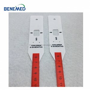 [Hot Item] Precision mm PP Plastic Water Proof Malnutrition Measurement Cm Inch Baby Head Circumference Muac Measuring Tape