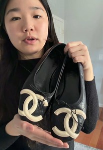 Chanel Cambon Ballet Flats Available Online