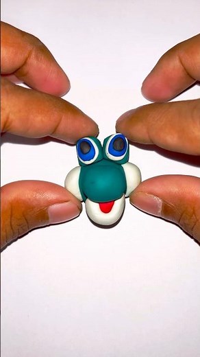 Super Mario Yoshi Clay Art DIY 🦖 | Easy Polymer Clay Tutorial #Shorts