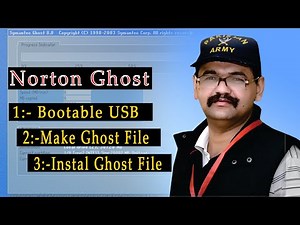 How To Create Norton Ghost Bootable Pen drive | How to Create Ghost File DLC 2023 Tutorial in Urdu