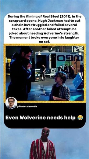 Real Steel (2011) Even Wolverine Couldn’t Cut It 😂