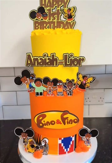 Bino and Fino Themed Birthday Cake Ideas