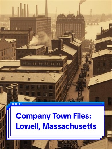 Company Town Files: Lowell, Massachusetts Company towns Labor history Coal mining strikes Company scrip Union battles Industrial disasters Forgotten workers Corporate control history Labor exploitation Workers rights history #companytowns #History #truestory #mills #workersrights