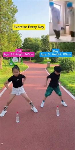 Kids Daily Exercise Challenge! 😱💪 Can You Keep Up? #shorts