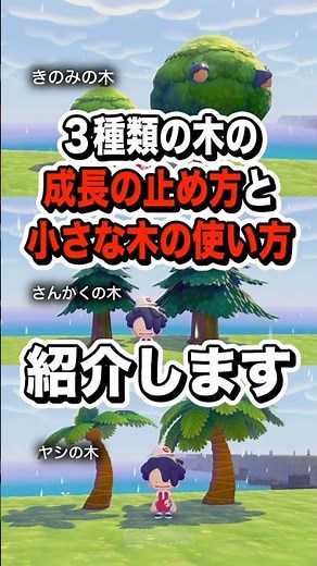 This video introduces three ways to stop the growth of trees and how to use small trees. #shorts ...