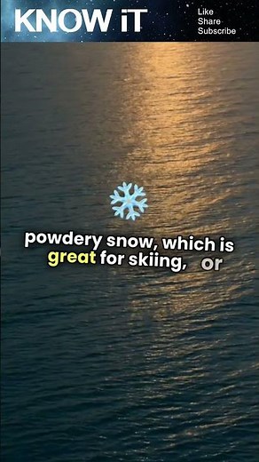 10 Fascinating Facts About Snow | KNOW iT