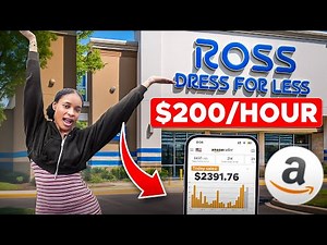 How I Make $200/Hour Sourcing at Ross for Amazon FBA (REAL EXAMPLES)