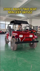 200cc adult jeep, Automatic gear Auto Clutch Air cooled Off road go kart #buggy #gokart #minijeep