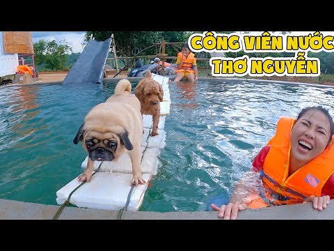 Làm Công Viên Nước Trên Bể Bơi
