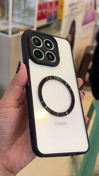 Smart Transparent Magnetic Cases for Honor Phones
