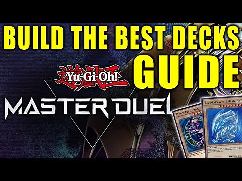 HOW TO: BUILD DECKS IN MASTER DUEL (GET THE BEST LISTS) - BEGINNER FRIENDLY