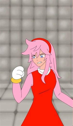 Transformation Amy Rose (Sonic the Hedgehog 4 Animation)