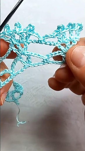Beautiful #crochet #border step by step #beginners