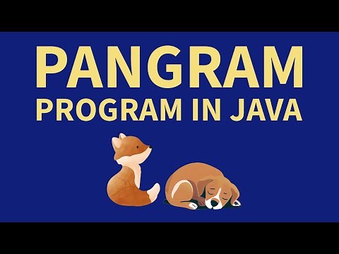 Pangram Program in Java | ISC Computer Science 2025 Practical
