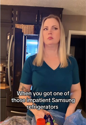 Samsung Refrigerator Hootin' and Hollerin' Moment