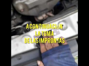 como tomar las impronta de Chevrolet aveo 2009 improtas chasis motor o serie.