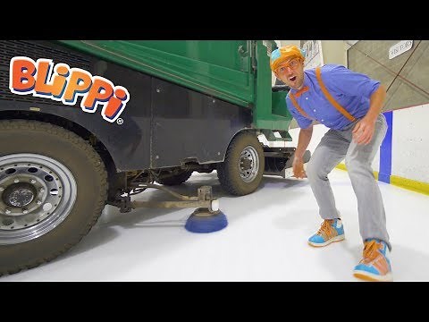Blippi Learns about the Zamboni and Hockey | Educational Videos for Toddlers