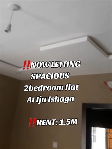 Spacious 2-Bedroom Flat for Rent at Iju Ishaga
