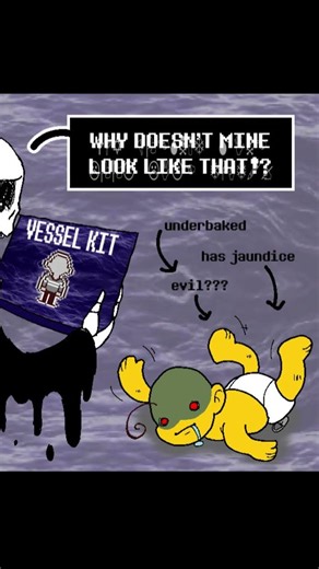 Gasters Vessel - Deltarune Comic Dub #deltarunememes #undertalememe