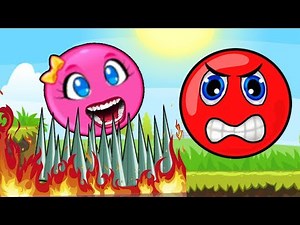 МУЛЬТИК - Красный Шарик И РОЗОВЫЙ ШАР ДЕВОЧКА - New Red Ball 2! - для детей