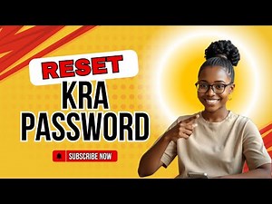 How to Reset KRA Password on iTax Portal (2025 Step-by-Step Guide)