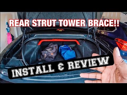 Dodge Challenger BMR Rear Strut Tower Brace Install and Review | RUBIX_3