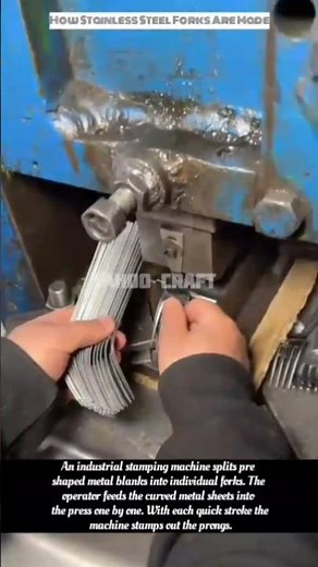 How Stainless Steel Forks Are Made
