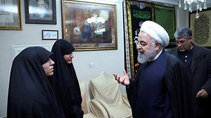 Iranian President Hassan Rouhani visited the house of Qassem Soleimani to pay his respects to the family. Rouhani said the U.S. made a "big mistake," which will never be forgotten in Iran's history. | CGTN