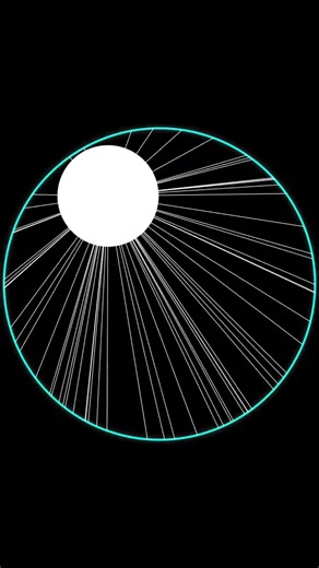 THE BALL GETS BIGGER EVERY BOUNCE!!! #bouncingball #music #simulation #satisfying