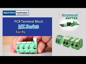 Amphenol Anytek PCB Terminal Block for power supplies "NZ Series"