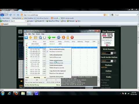 How to use a SOCKS proxy