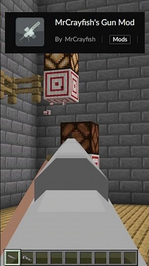 Cool mods for Minecraft: MrCrayfish's Gun Mod #minecraft #gaming #minecraftbuilding