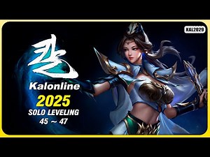 New Kal Online 2025 - Mage Leveling (45~47) (Quests | Dailys) #kalonline #mmorpg #gaming