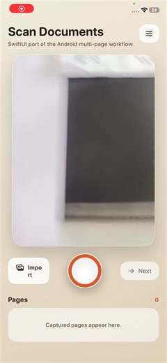 Build a SwiftUI iOS Document Scanner with Stable Auto Capture and PDF Export