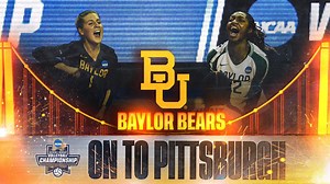 A season of firsts continues as the Baylor Bears are going to the National Semifinals! (1) Baylor Volleyball puts on an offensive clinic, hitting lights out in a 3-1 win against (8) Washington (25-20, 21-25, 25-19, 25-18) to book a trip to the National Semifinals. | NCAA Women's Volleyball