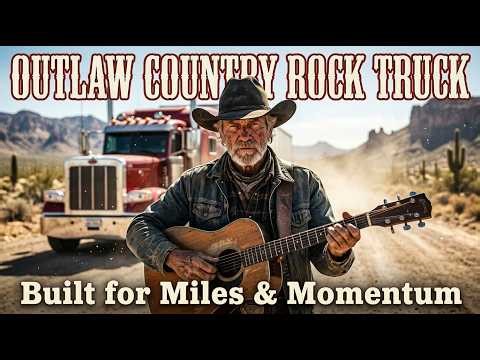 Outlaw Country for the Open Road | Non-Stop Truck Driving Hits