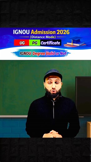 JK STUDY MATERIALS on Instagram: "IGNOU Admission (Distance Mode) UG & PG Programs - Direct Admission, No Entrance- Degree Valid ?"