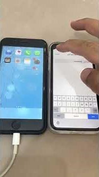 نقل البيانات من ايفون الى ايفون جديد اسهل طريقة بدون اي برامج او كمبيوتر #الآيفون #شروحات