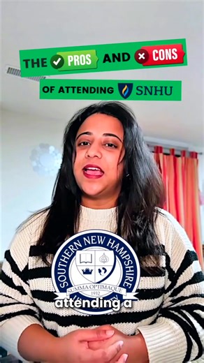 SNHU is built for working adults who want structured online degrees in business, psychology, IT, and liberal arts. Pros: 1. Weekly deadlines 2. VERY transfer-friendly 3. 8-week terms Cons: 1. Discussion posts and writing-heavy assignments: good to know if you dislike writing #SNHU #transfercredits #SNHUonline #onlinecollege