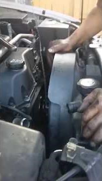 Changing water pump on 2004 GMC envoy