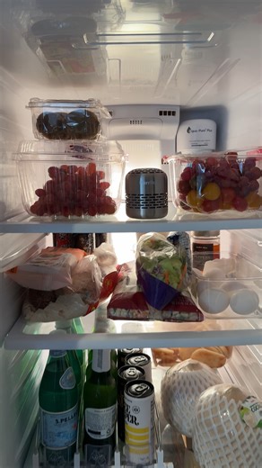 This tiny but mighty fridge deodorizer destroys stinky smells for 10 years! 🤢🚫 https://bit.ly/4fCtwG6 | So Yummy