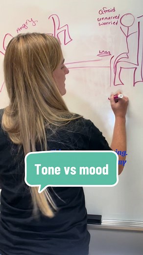 Please! Don’t judge me🤪. Someone asked how to teach tone vs mood. This was the easiest way i could get the info out. 😂🤪😂 #english #englishteacher #tone #mood #literature #teacher #fyp #highschool #highschoolenglishteacher #middleschool #middleschoolteacher #foryou