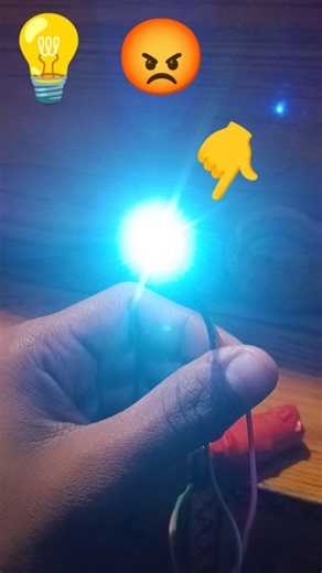 Mini led bulb shorts video 🌟 experimnent cheak 3.7 battery 🔋 short real ...mini electronic?