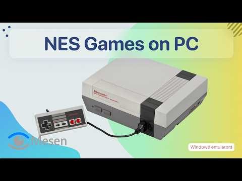 Play NES Games on PC in 2026! Mesen emulator setup video!