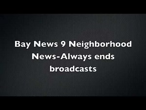 Bay News 9 2009 Audio Recordings