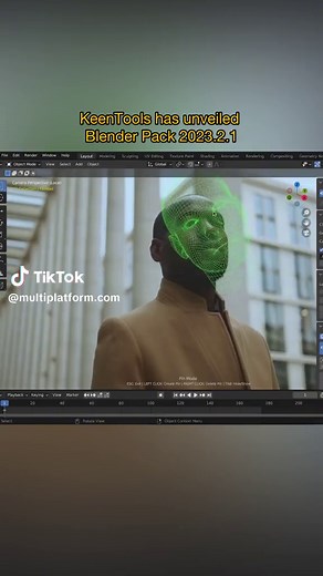 #keentools #blender #3d #tracking
