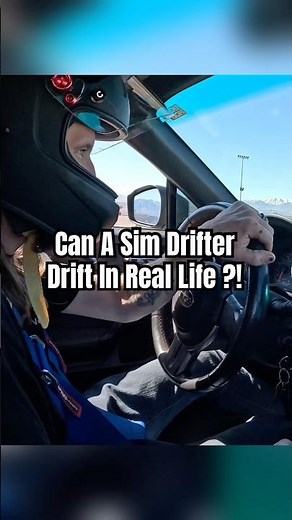 Can A Sim Drifter Drift In Real Life? 10years Sim Drifting Vs Real Life.. #drift #simdrifting #cars