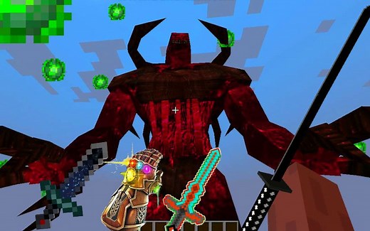 我的世界：恐怖生物模组介绍，超级BOSS连四大神器都无法秒杀它