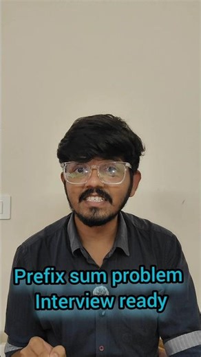 Solve Subarray Sum Equals K in O(n) | Prefix Sum Interview Trick